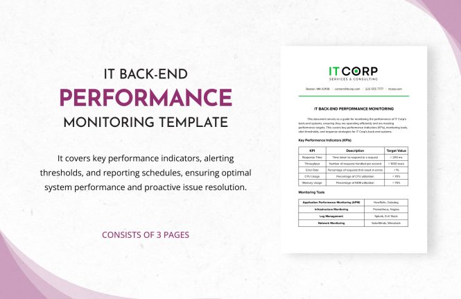 Featured image for Monitoring Back-End Performance and Identifying Potential Problems Early On.