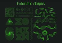 Featured image for Abstract and Geometric Shapes Trending in Graphic Design.